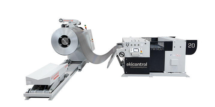 EKICONTROL presenta la Twincut20dm10, una línea de corte para todos los fabricantes de productos metálicos (Stand 5/G03)